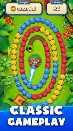 Zumba Jungle marble game - Screenshot 2