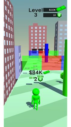 Running Man Color 3D - Screenshot 2