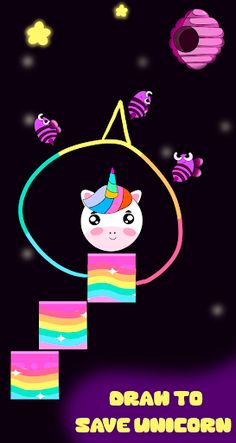 Save The Unicorn-Draw to save - Screenshot 1