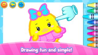 Rainbow Glitter Drawing Book - Screenshot 1