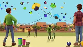 Kite Flying Game 3D Kite Games - Screenshot 3
