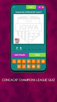 CONCACAF CHAMPIONS LEAGUE QUIZ - Screenshot 1