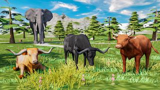 Scary Cow Wild Animal Rampage - Screenshot 2