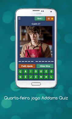 Quarta-feira jogo Addams Quiz - Screenshot 3