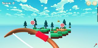 Archery Flying Island: hardest - Screenshot 2
