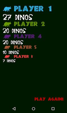 Scorekeeper for Dino Hunt Dice - Screenshot 4