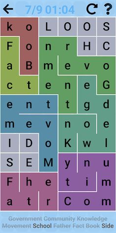 Snaking Word Search Puzzles - Screenshot 3