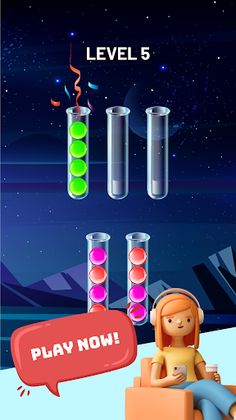 Ball Color: Sort Puzzle Game - Screenshot 2
