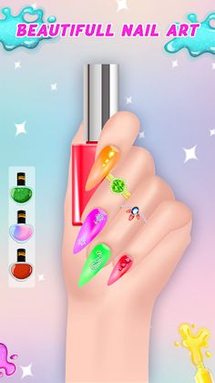 Nail salon: Fun Games for Kids - Screenshot 3