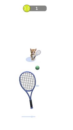Cool Cat Tennis - Screenshot 2