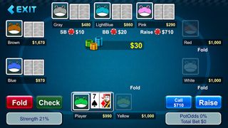 Robot Poker - Screenshot 1