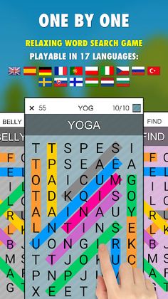 One By One Word Search PRO - Screenshot 1