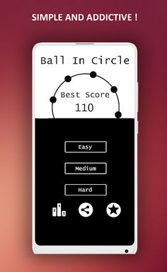 Ball In Circle - Best Arcade b - Screenshot 1