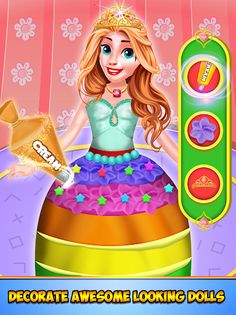 Doll Cake Maker: Baking Games - Screenshot 1