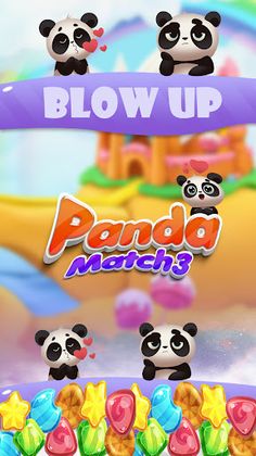 Sad Panda Match 3 - Screenshot 4