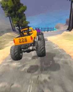 Monster Truck Race 3D - Screenshot 1