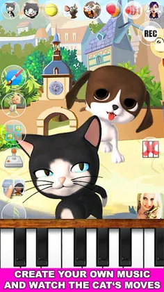 Talking Cat and Dog Kids Games - Screenshot 3