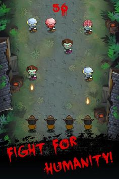 Tap Walking Zombie - Screenshot 1