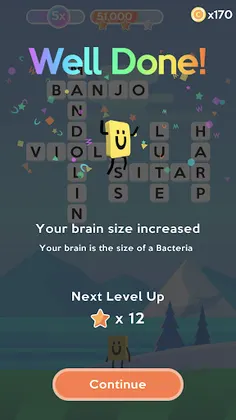 Letter Bounce - Word Puzzles - Screenshot 4