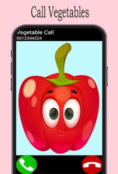 Fake Call Vegetables Games - Screenshot 3