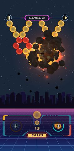 Bubble Shooter Retro 80s - Screenshot 3