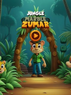 Jungle Marble Zumar - Screenshot 1