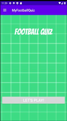 MyFootballQuiz - Screenshot 1