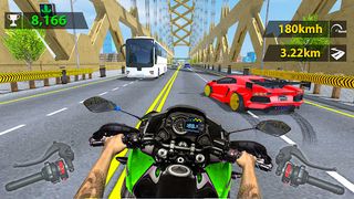 Moto Bike Rider Highway Racing - Screenshot 1