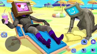 TV Women:Camera Monster Game - Screenshot 1