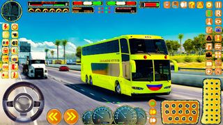 US City Coach Bus Simulator 3D - Screenshot 1
