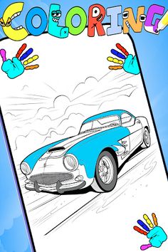 Cars Painting: Car Coloring - Screenshot 3