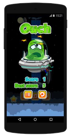 Flappy Martian - Screenshot 2