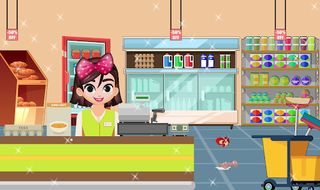 Supermarket Cleaning Games - Screenshot 2
