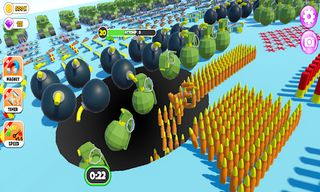 Attack Hole Shooting Giants - Screenshot 1