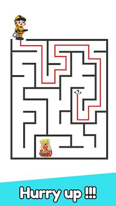 Maze Runner: Fire Save Rush - Screenshot 1