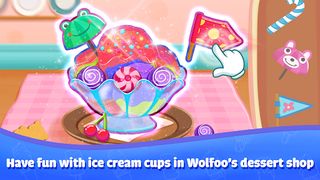 Wolfoo Ice Cream Shop: Dessert - Screenshot 1