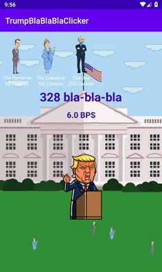 Trump blablabla Clicker - Screenshot 2