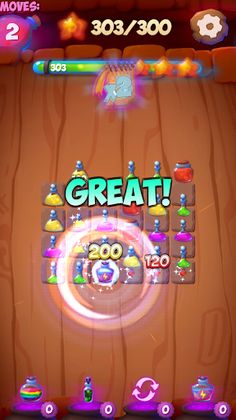 Fairy Potions Mix: Puzzle Pop - Screenshot 2