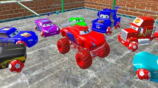 McQueen and Crazy Racing Cars - Screenshot 1