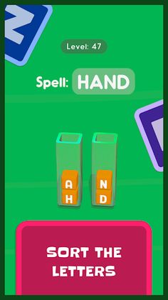 Letter Sort 3D - Screenshot 2