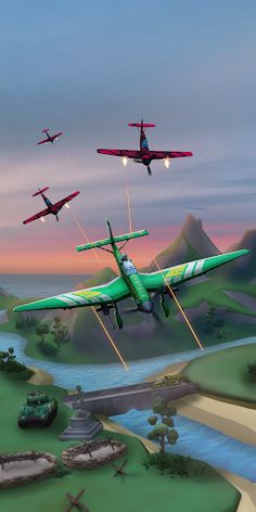 No Surrender King Of Skies - Screenshot 1