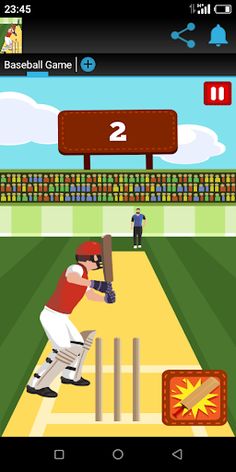 Baseball Game - Screenshot 2