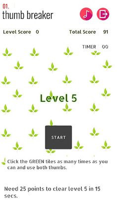 Thumb Breaker Game - Screenshot 3