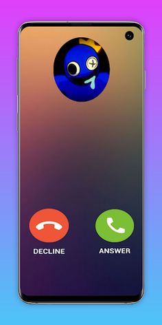 Rainbow Blue Friend Prank Call - Screenshot 3