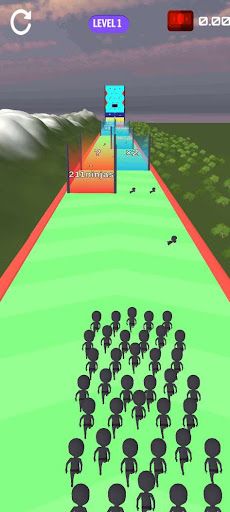 Ninja run grirl run 3d - Screenshot 4