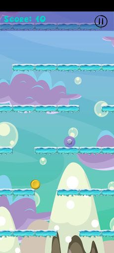 Ice Ball Falling - Screenshot 2