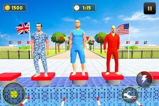 Swimming Pool Rush Water Race - Screenshot 2