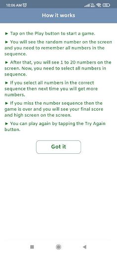 Memory Game - Brain Training - Screenshot 3
