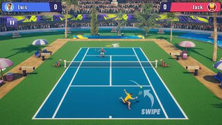 Tennis Court World Sports Game - Screenshot 1