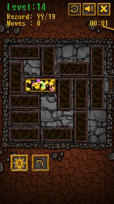 Miner Gem Cart-Sliding unblock - Screenshot 2